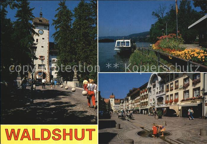Waldshut-Tiengen Stadttor Altstadt Rhein