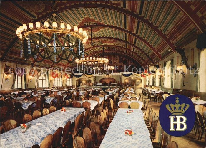 Muenchen Bayern Hofbraeuhaus Festsaal