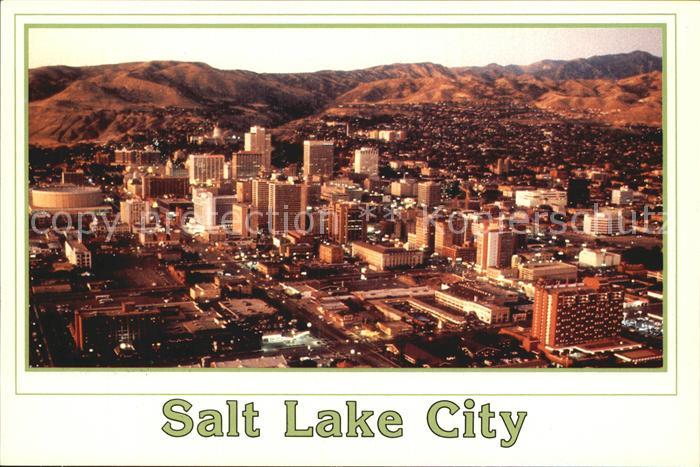 Salt Lake City Fliegeraufnahme