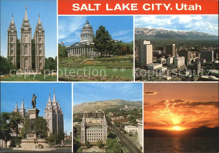 Salt Lake City Scenes from the Crossroads of the West