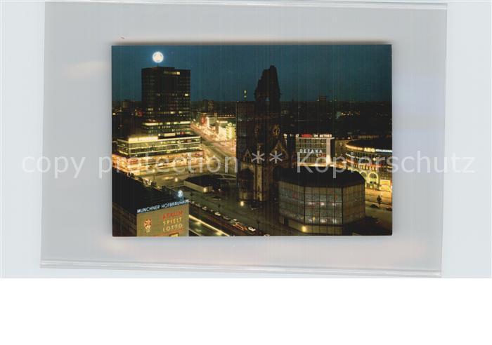 BERLIN CITY Kaiser-Wilhelm-Gedaechtniskirche