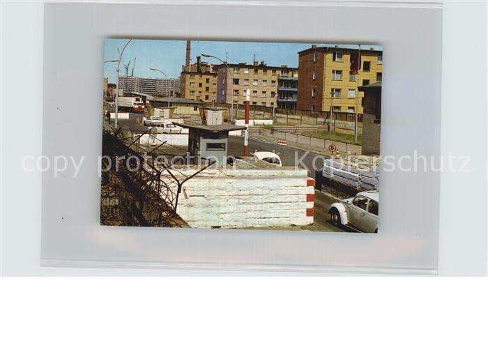 BERLIN CITY Heinrich Heine Strasse Grenzuebergang