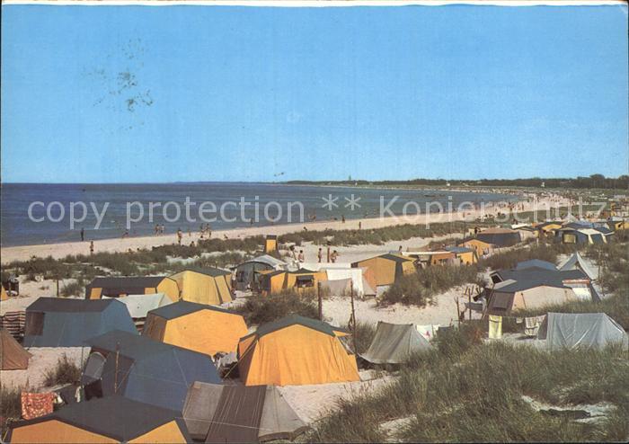 Prerow Ostseebad Zeltplatz Strand