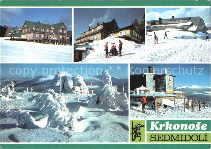 Krkonose Medvedi bouda Davidova bouda Zot ROH Spinderova bouda Divci kameny