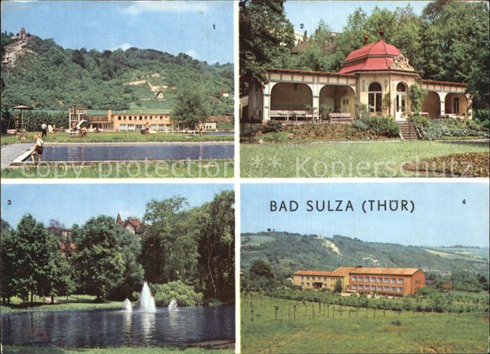 Bad Sulza Schwimmbad Trinkhalle Kurpark Neues Badehaus