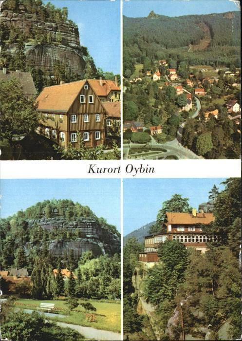 Oybin Sachsen Blick vom Ringweg Berg Oybin HOG Berg Oybin