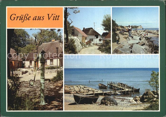 Vitt Ortsmotive Kap Arkona Fischereihafen