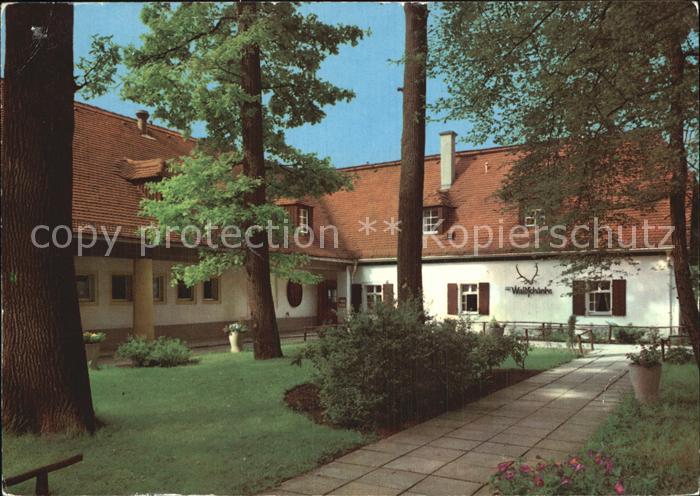 Moritzburg Sachsen Waldschaenke Moritzburg