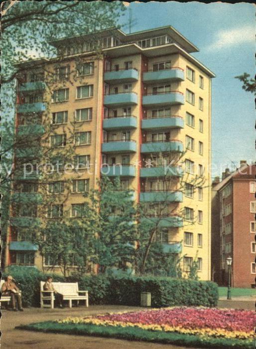 Karl-Marx-Stadt Hochhaus am Schlossteich