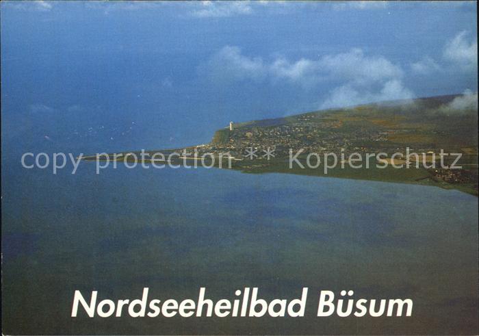 Buesum Nordseebad Fliegeraufnahme