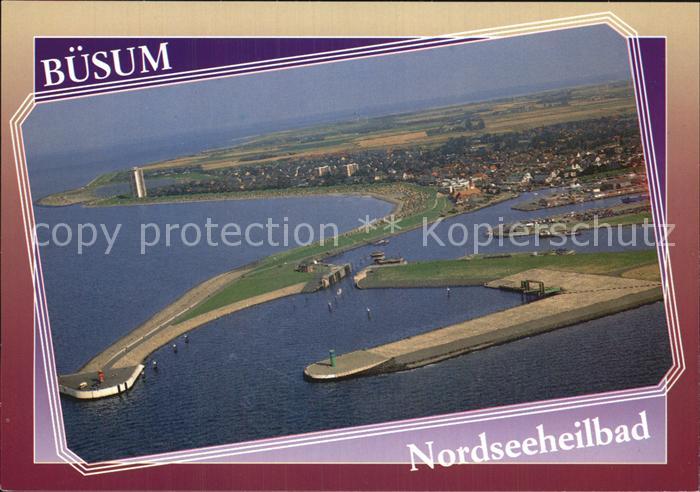 Buesum Nordseebad Fliegeraufnahme