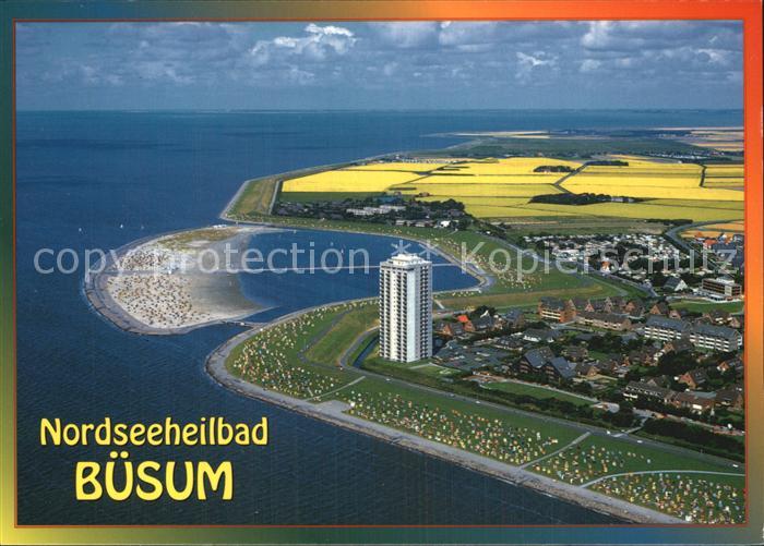 Buesum Nordseebad Fliegeraufnahme