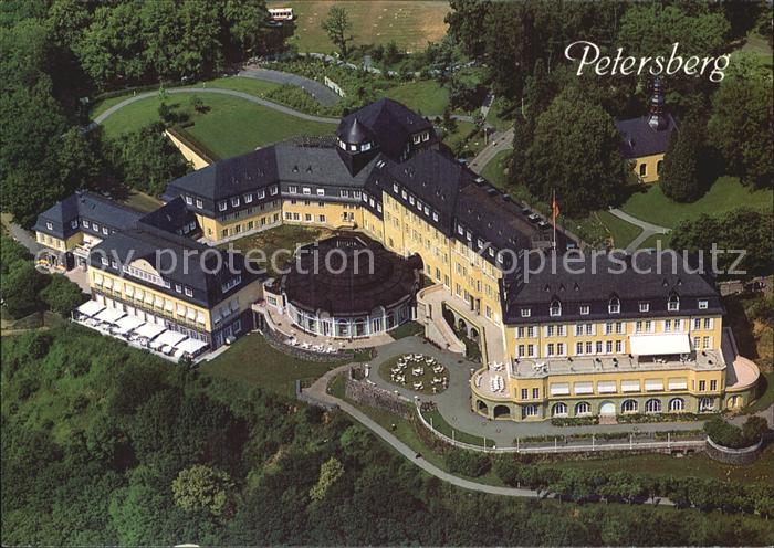 Koenigswinter Gaestehaus Petersberg Fliegeraufnahme