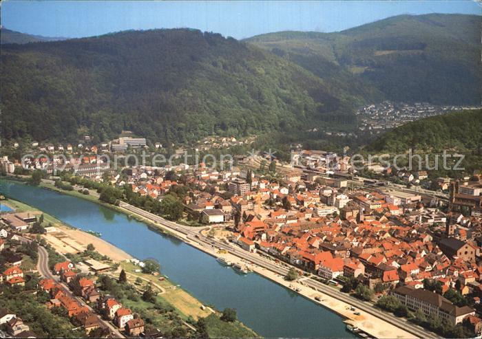 Eberbach Neckar Fliegeraufnahme