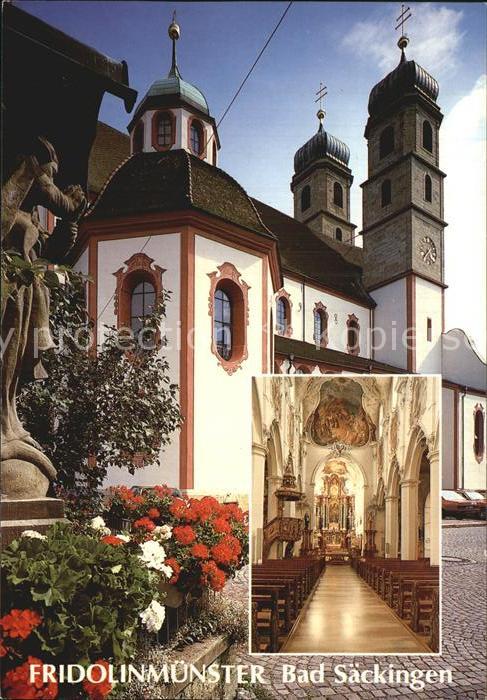 Bad Saeckingen Friedolinmuenster Inneres