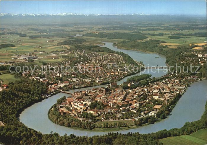 Wasserburg Inn Fliegeraufnahme