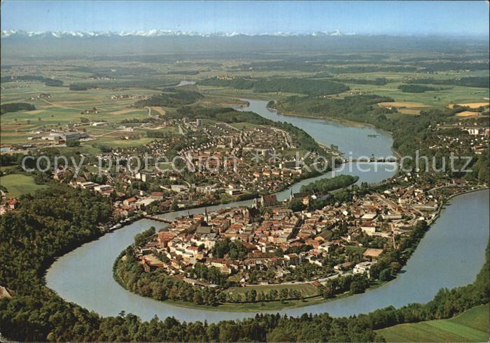 Wasserburg Inn Fliegeraufnahme