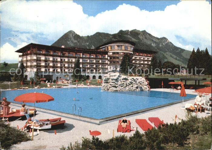 Sonthofen Oberallgaeu Sonnenalp Kur und Sporthotel Schwimmbad