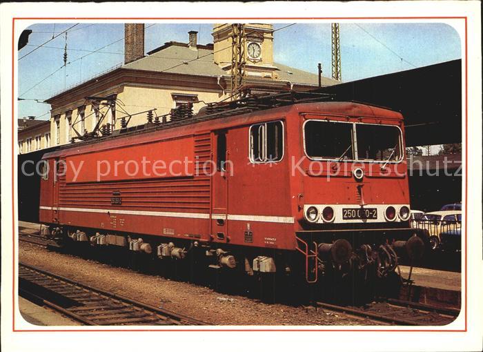 Lokomotive Elektrische Lokomotive Baureihe 250 Bahnhof Reichenbach