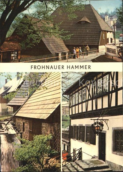 Frohnau Annaberg Frohnauer Hammer Hammerwerk mit Herrenhaus und Gaststaette