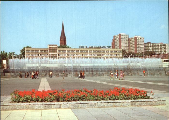 Frankfurt Oder Karl Marx Strasse Hotel Stadt Frankfurt