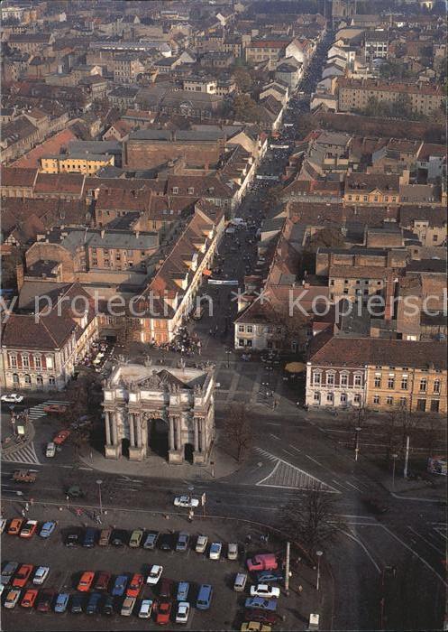 Potsdam Brandenburger Tor Fliegeraufnahme