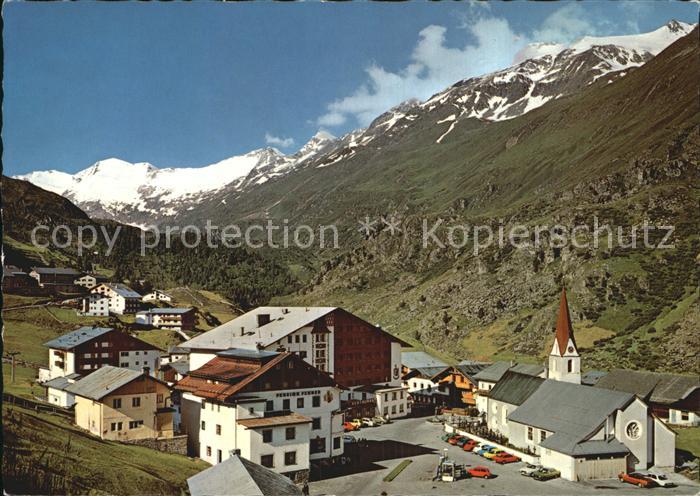 Obergurgl Soelden Tirol Dorfansicht