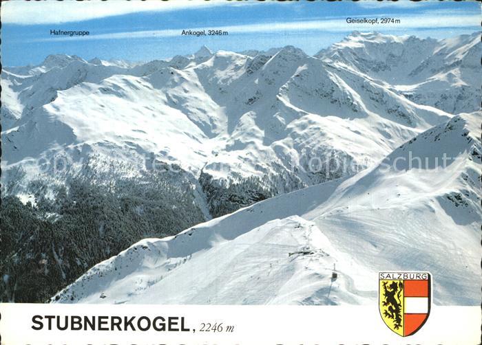 Badgastein Stubnerkogel Hafnergruppe Ankogel Geiselkopf