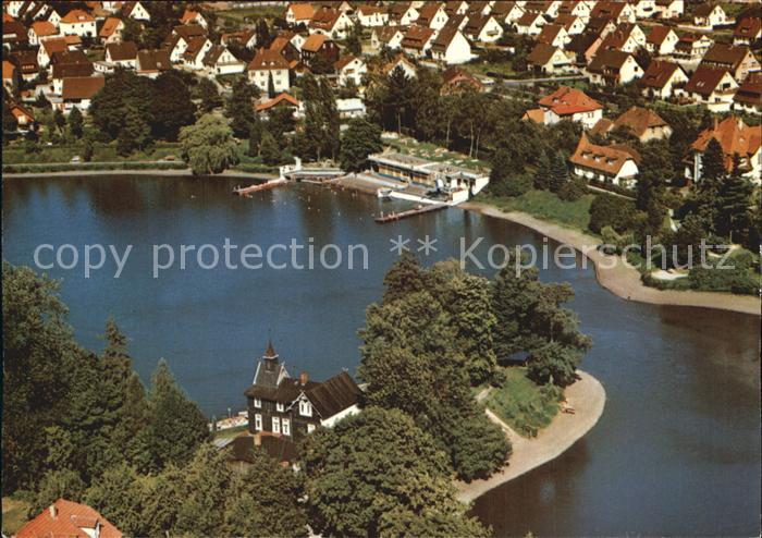 Herzberg Harz Jues See Fliegeraufnahme