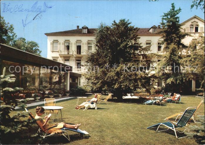 Bad Kissingen Kurhotel Das Ballinghaus Liegewiese