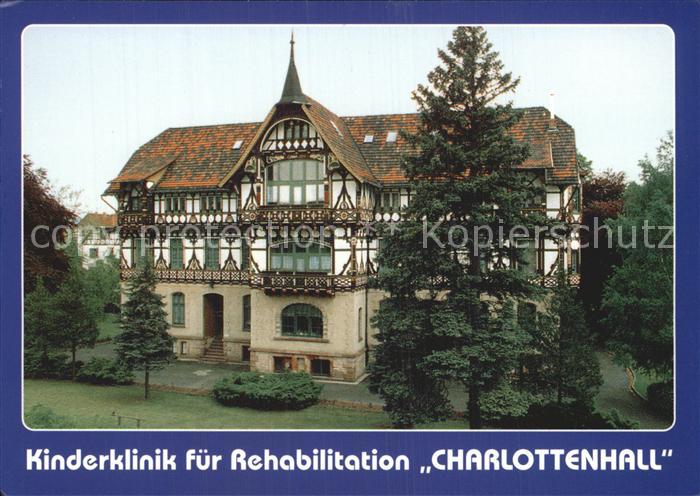 Bad Salzungen Kinderklinik Charlottenhall