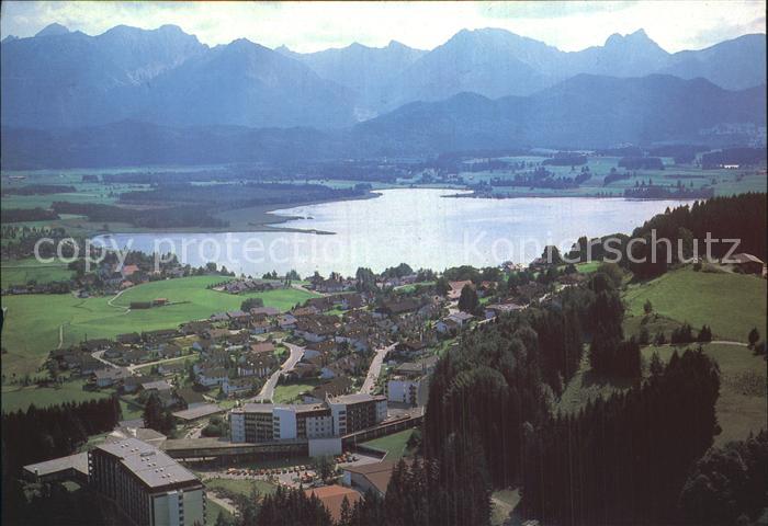 Hopfen See Fachklinik Enzensberg Fliegeraufnahme
