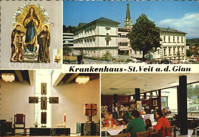 St Veit Glan Krankenhaus der Barmherzigen Brueder Kapelle Speisesaal