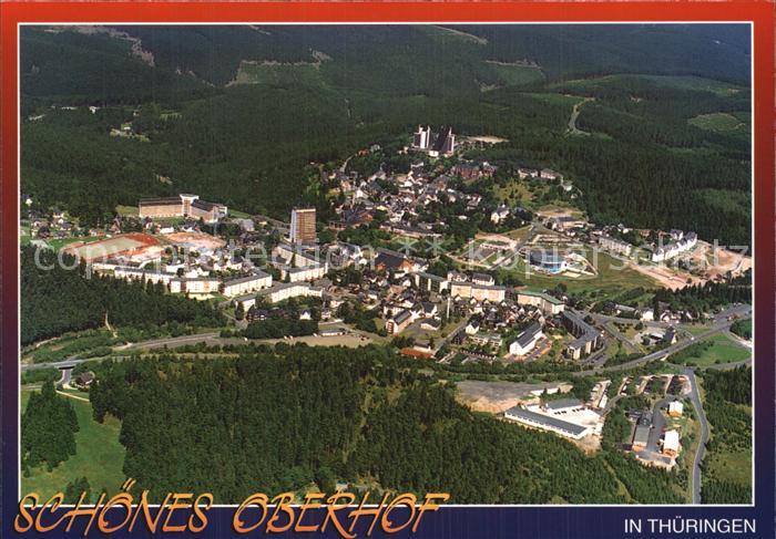 Oberhof Thueringen Fliegeraufnahme