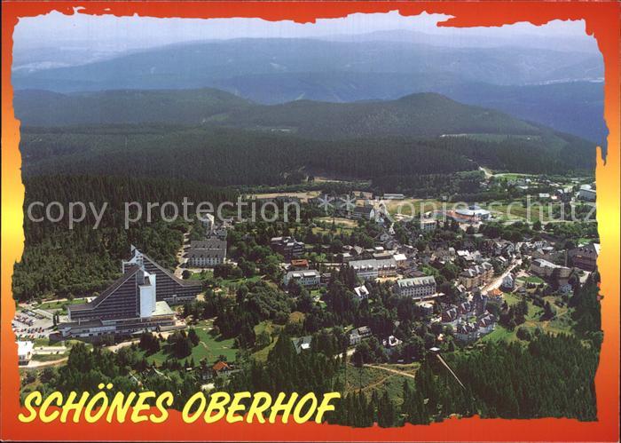 Oberhof Thueringen Fliegeraufnahme