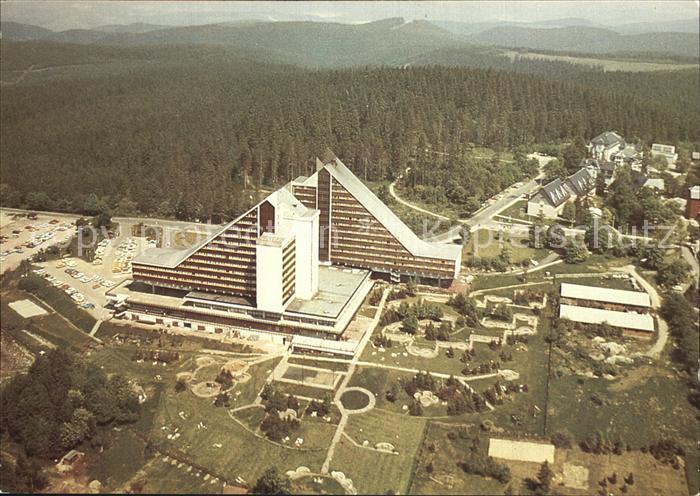 Oberhof Thueringen Interhotel Panorama Fliegeraufnahme