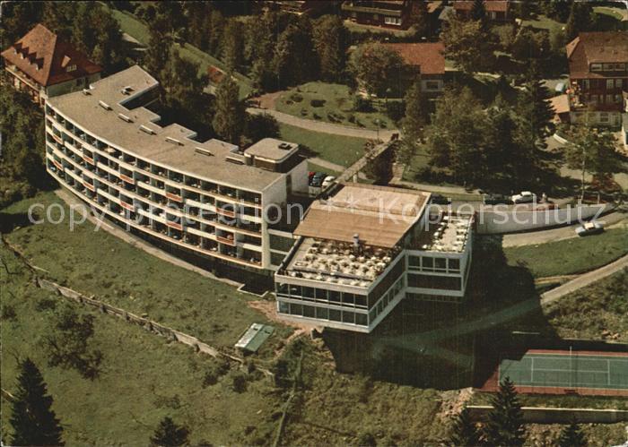 Wildbad Schwarzwald Sommerhotel Wildbad Fliegeraufnahme