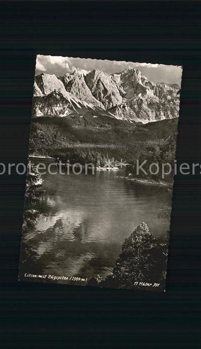 Eibsee mit Zugspitze