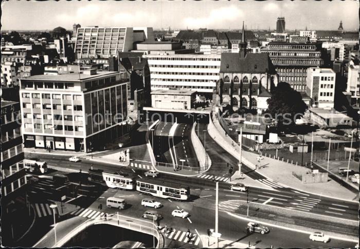 Koeln Rhein Neue Nord Sued Strasse Ecke Caecilienstrasse