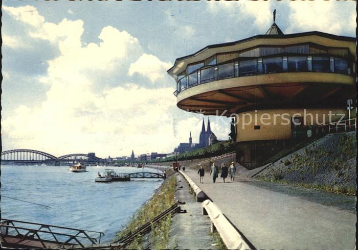 Koeln Rhein Die Bastei Rheinpartie