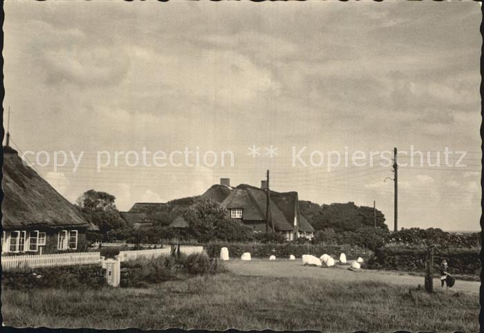 Kampen Sylt Friesenhaeuser