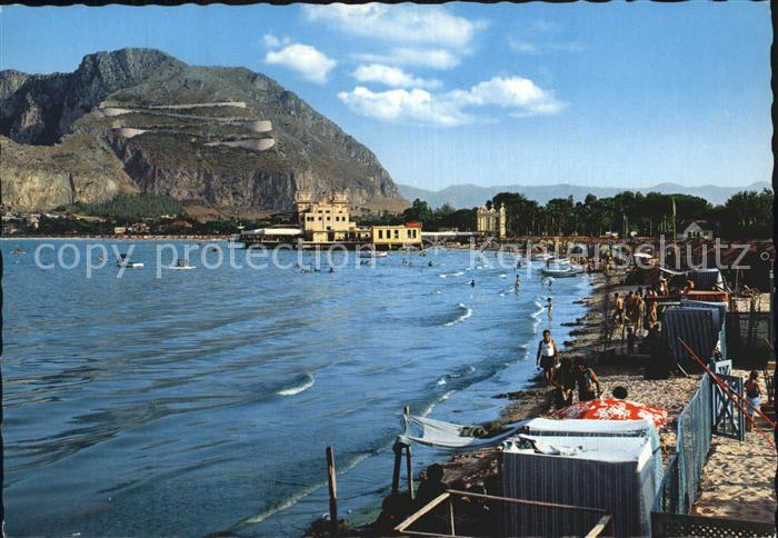 Palermo Sicilia Mondello Stabilimento e Spiaggia
