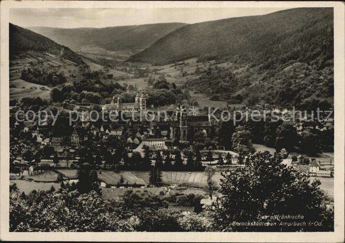 Amorbach Miltenberg Panorama