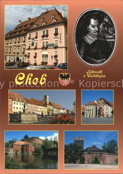 Cheb Eger Muzeum Namesti Krale Jiriho Spalicek Mlynska Chebsky hrad s Cernou vez