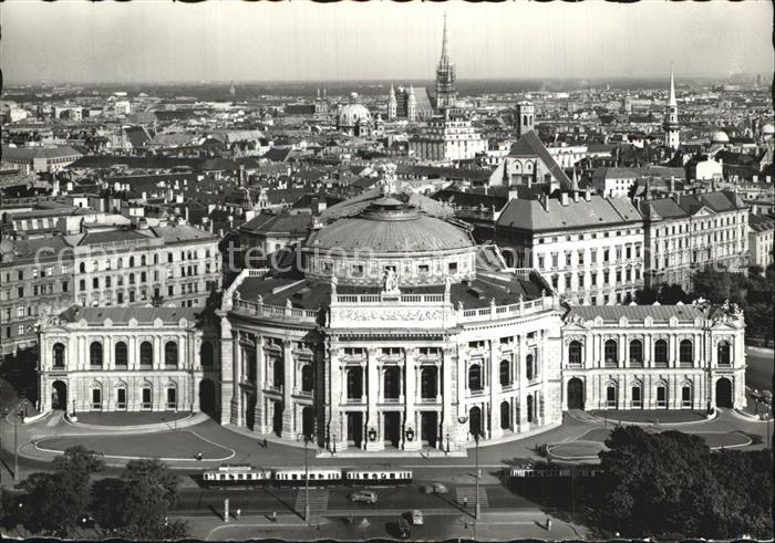 Wien Panorama mit Burgtheater