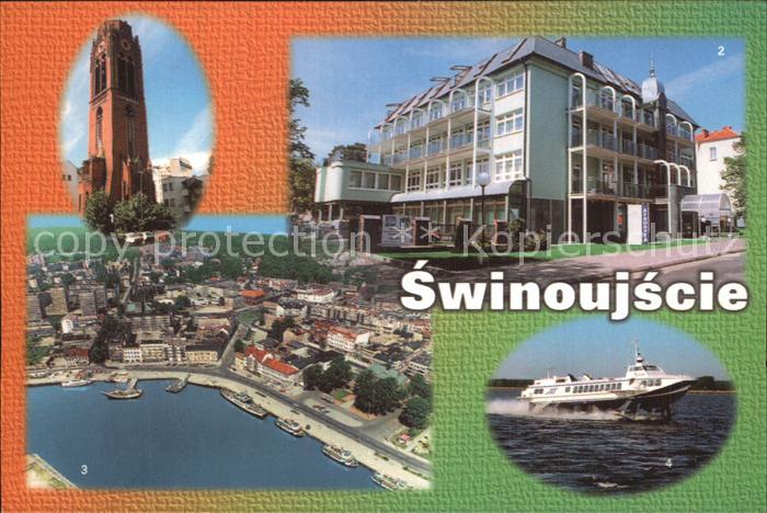 Swinoujscie Swinemuende Ruiny kosciola Marcina Lutra OSW Afrodyta Panorama miast
