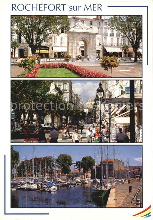 Rochefort sur Mer La fontaine Corbert La rue pietonne et