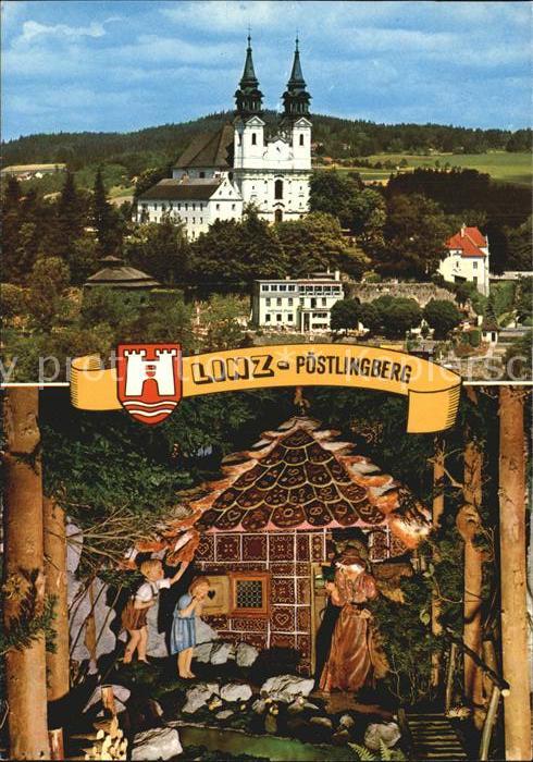 Linz Donau Poestlingberg Wallfahrtskirche Haensel und Gretel Maerchengrottenbahn