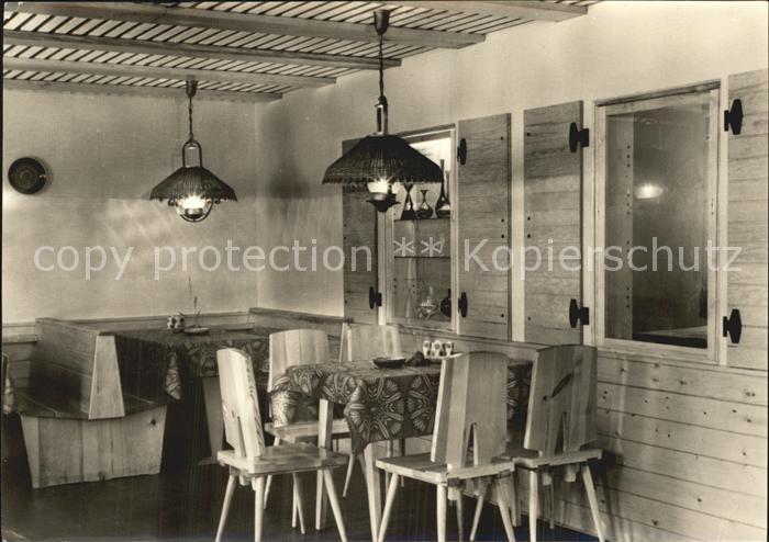 Neuhaus Rennweg Rennsteigbaude Gaststube