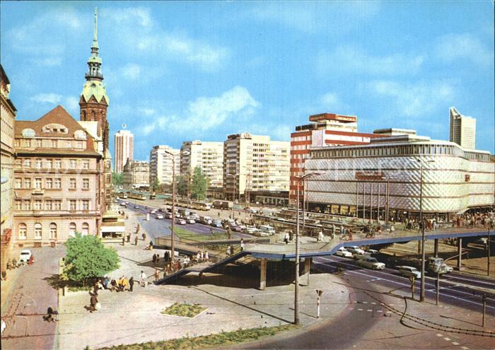 LEIPZIG Sachsen Warenhaus Konsument am Bruehl